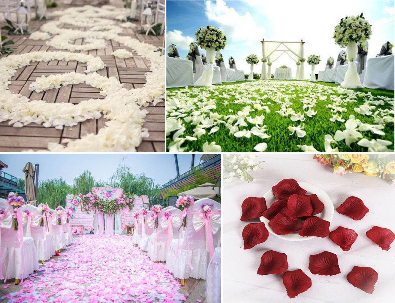 Line The Aisle With Rose Petals