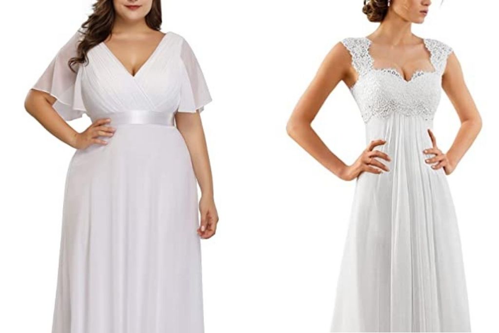Plus size wedding dresses under 500 @amazon.com