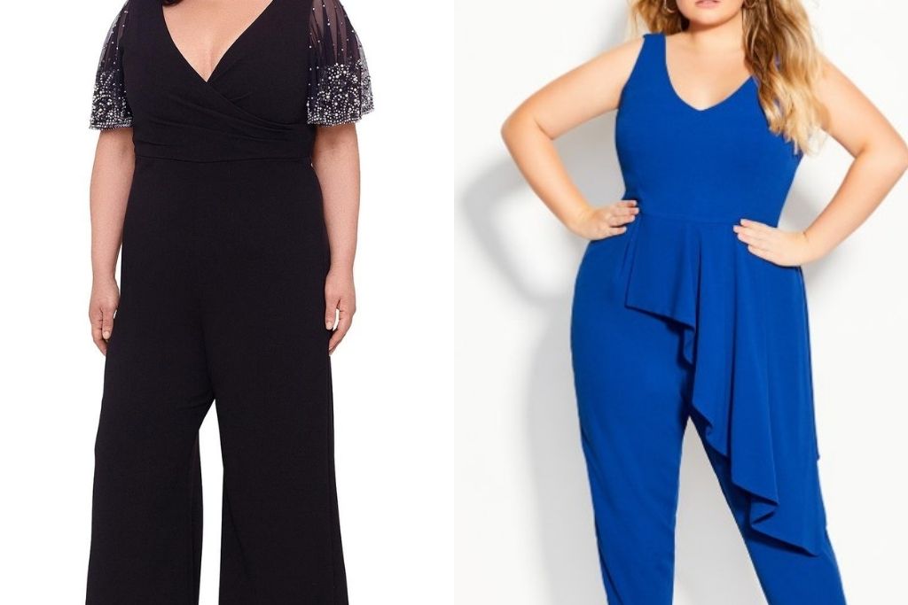 Plus size FORMAL jumpsuits for wedding
